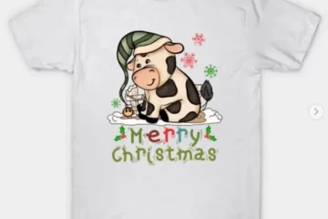 cow christmas, christmas, cow, cow funny, cow lover, cows, farming, i love cows, kids clothes, xmas shirts