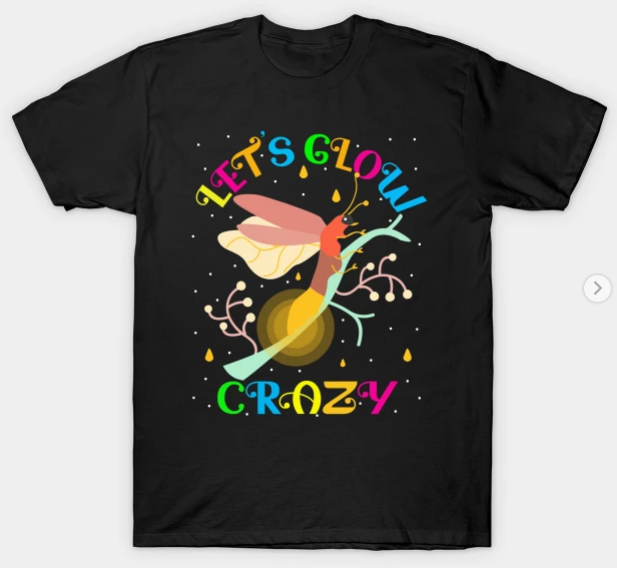 Let’s Glow Crazy 80’s Party T-Shirt