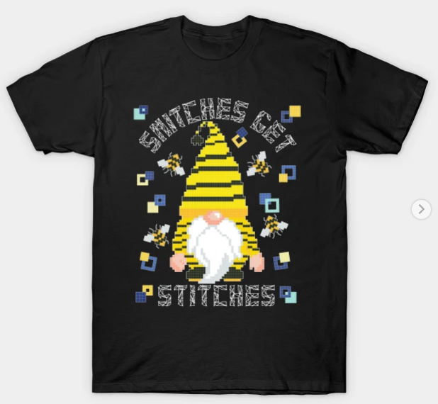 Stitches Gnome T-Shirt