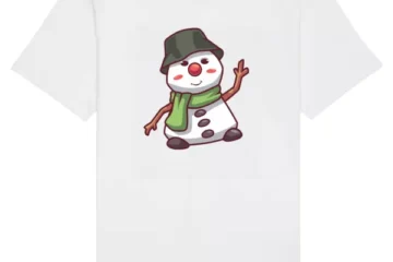 tricou personalizat om de zapada design pentru copii si adulti copii de craciun 2