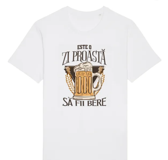 este o zi proasta sa fi bere tricou personalizat, de bere, baieti, iesit in oras
