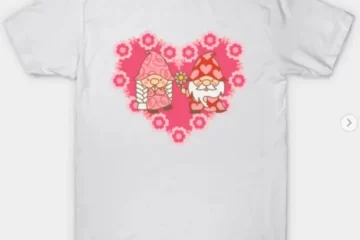 couple matching valentine, retro vintage aesthetic, birthday, couples clothing, couples love, gnomes, heart shape, matching couple, valentine, valentine gift, couples matching, nordic gnomes, gnome for the holidays, gnome lovers, unique graphic shirt