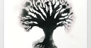 Tree Of Life Modern Ink Art #27 Art Print