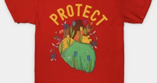 America Go Red Heart Month Awareness Heath Protect T-Shirt