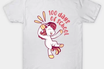 happy 100 days of school unicorn 100 days smarter kids t shirt