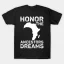 honor the ancestors dreams black history month apparel t shirt