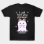 i will love you forever valentine's day cute ghost t shirt