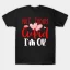 not today cupid i'm ok anti valentines day no cupid t shirt