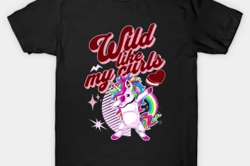 wilds like my curls toddler cute unicorn curly haired retro t shirt