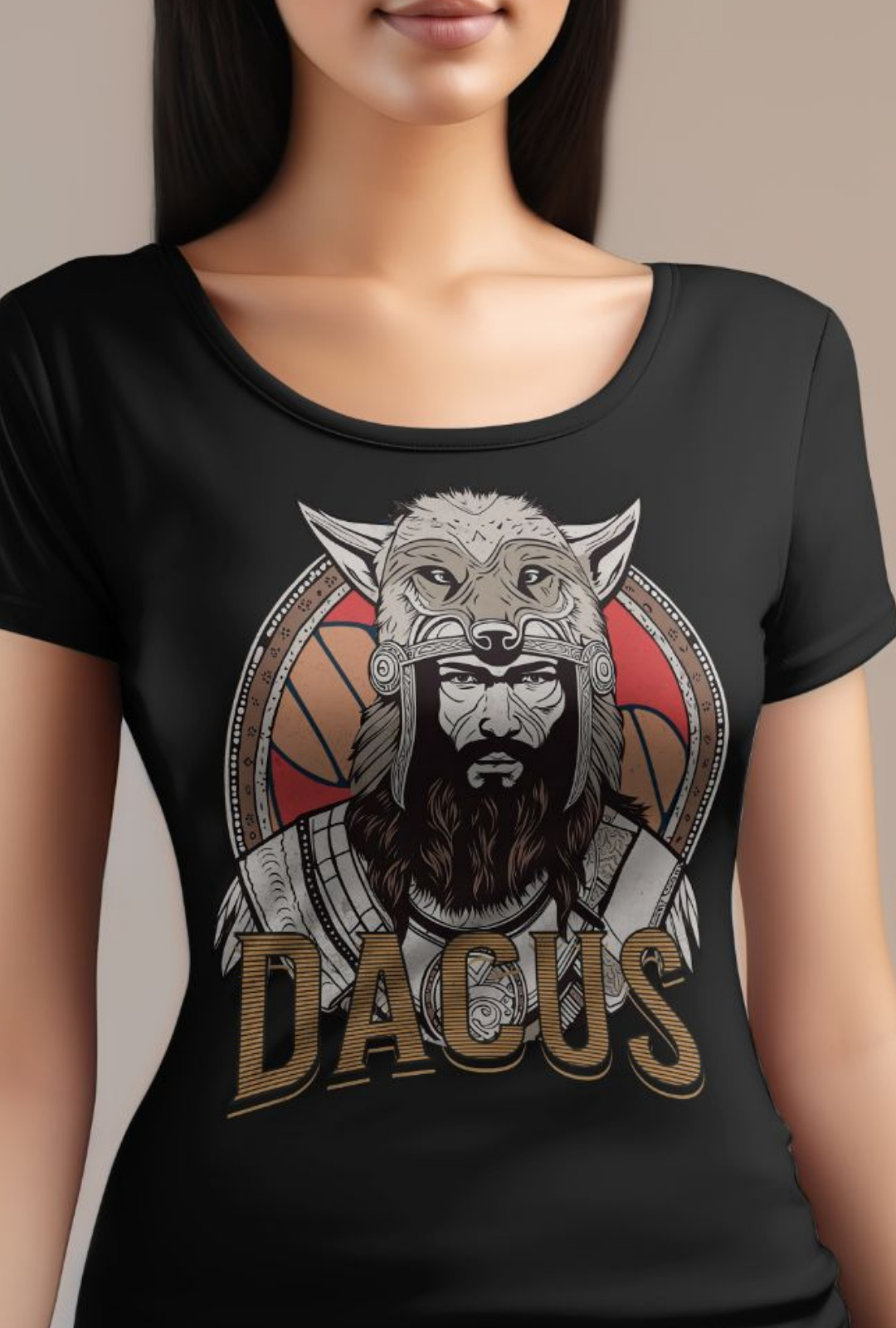 dacus warrior shirt front