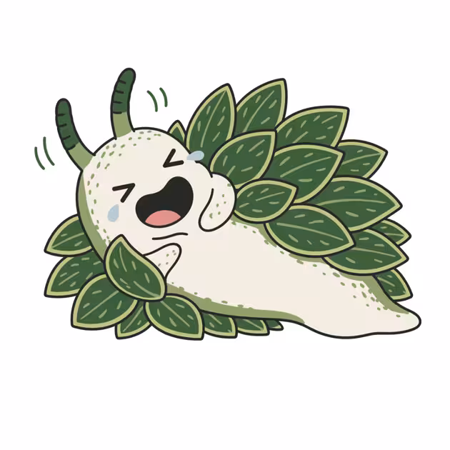 Nori Leaf Sheep Sea Slug Character ALCOSHIRTS